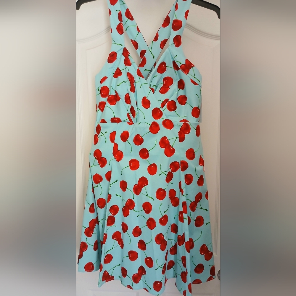 Cherry Print Dress